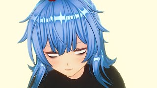 【寝起きヤシの木】湿度高いから髪がヤシの木【カスタムキャスト】