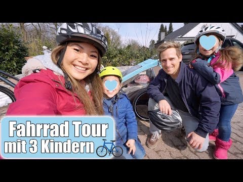 Surprise for Clara 😍 Bike tour with 3 kids | H&M Haul | Mom VLOG | Mamiseelen