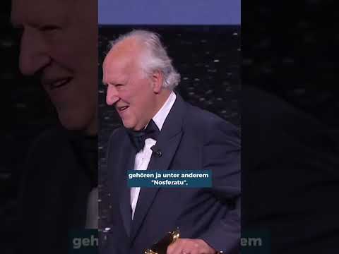 FILMFESTSPIELE IN VENEDIG: WERNER HERZOG ERHÄLT GOLDENEN LÖWEN FÜR LEBENSWERK! #shorts