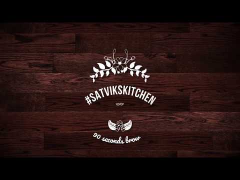 Home made Chocolate brownie just in 90 Seconds || Satvik's kitchen