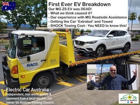 My EV BREAKDOWN | SURPRISING Cause & Roadside Towing Experience | MG ZS EV | Electric Car Australia