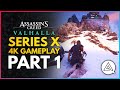 Assassin's Creed Valhalla | Xbox Series X 4K Gameplay Part 1 - Exploring Norway!