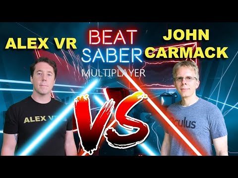 Can I beat John Carmack in Beat Saber Multiplayer?!