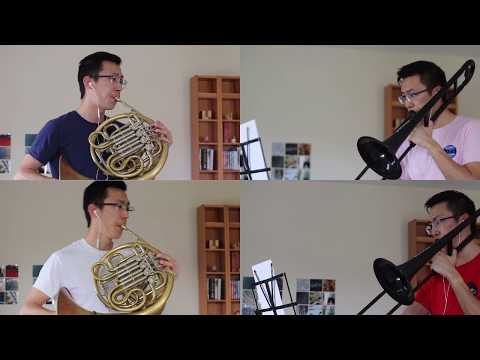 Kirby: Gourmet Race (horn and trombone cover) || Aiden Chan