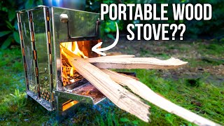 WOOD BURNING Camp Stove Test & Review | Pocket Bellows