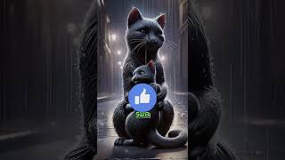 Ela achou que eles não iriam gostar dela🥺#cats #meow #happy #cute