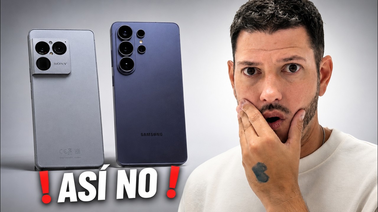 Samsung S26 Ultra vs Sony Xperia 1 VIII!! QUÉ HUMILLACIÓN!