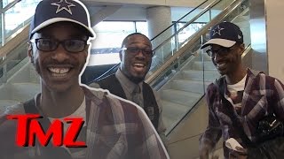 Tevin Campbell Impressed By LAX Workers Singing Skills! | TMZ