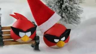 Angry Birds Christmas -  Snowball Fight