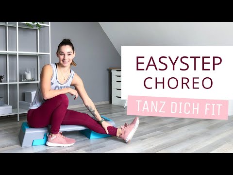 EasyStep Choreo - Tanz dich fit // keine Drehung // keine Wechselschritte // Fatburner // Cardio
