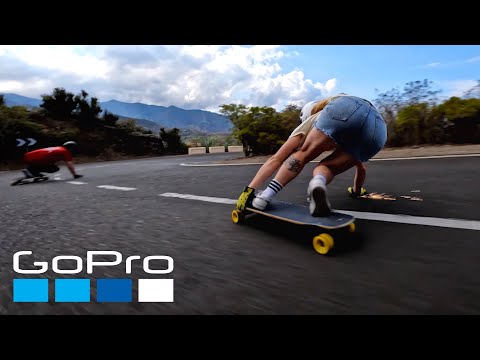 GoPro Awards: High-Speed Downhill Skating in the Mediterranean