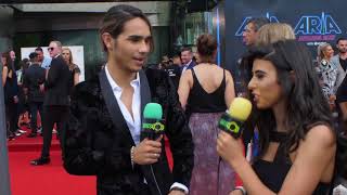 2017 ARIA Awards : Isaiah Firebrace (Red Carpet Interview)