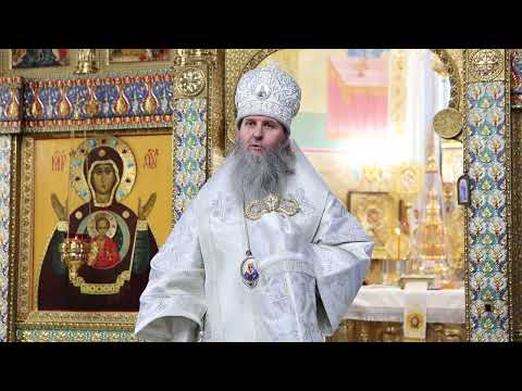 Митрополит Даниил совершил Божественную литургию и отпевание