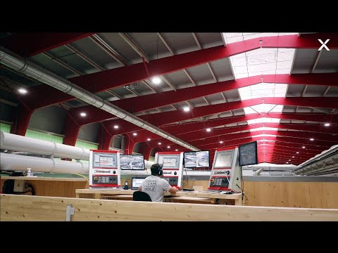 Industrie 4.0: X-LAM Produktion bei DERIX