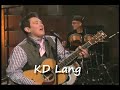 KD Lang - Upstream 12-8-08 Tonight Show