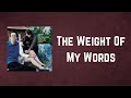 Kings Of Convenience - The Weight Of My Words (Lyrics)
