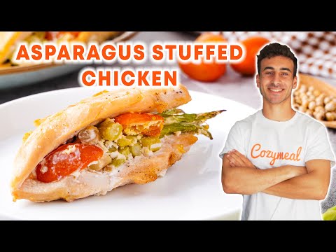 This Asparagus Stuffed Chicken Is Too SIMPLE & SAVORY Not to Try!
