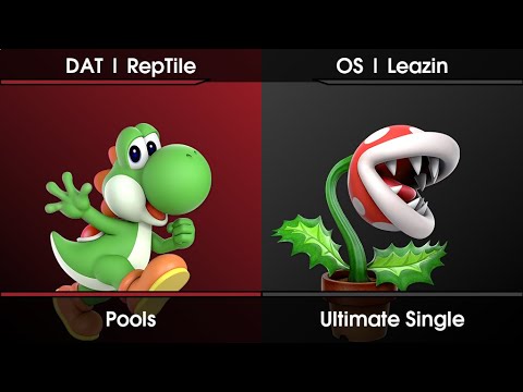 Tech Republic VI Pools - RepTile (Yoshi) Vs. Leazin (Piranha Plant) SSBU Ultimate Tournament