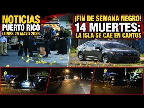 ¡EL HURACÁN DE LA MUERTE AZOTA A PUERTO RICO! 14 ASESINATOS EN UN FIN DE SEMANA SANGRIENTO 🚨