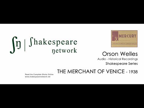 The Merchant of Venice (The Jew of Venice) (Shakespeare Network, audio, 1938)