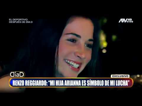 Renzo Reggiardo: 'Mi hija Arianna es símbolo de mi lucha'