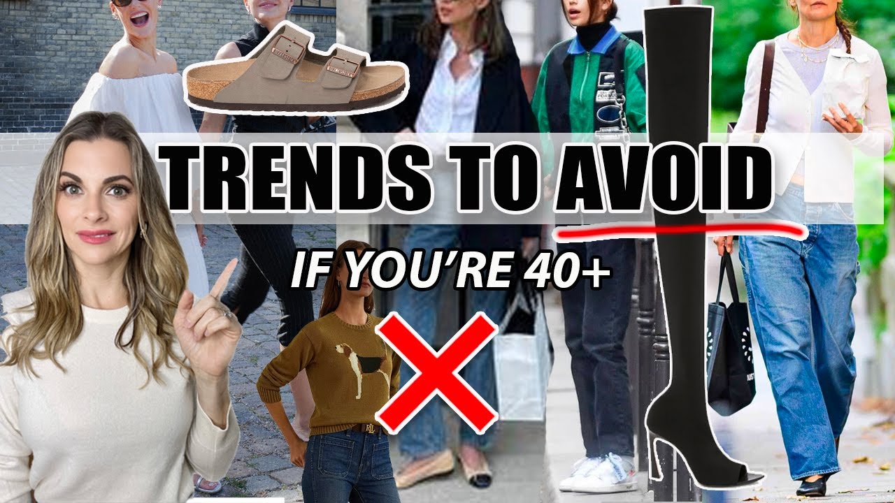 Over 40? Rethink wearing these 2025 Fashion Trends!