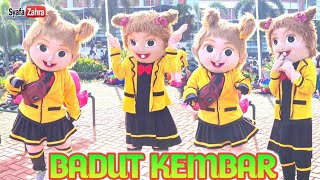 Download lagu 🟠 BADUT KEMBAR Joget Lucu | Learn colors mp3