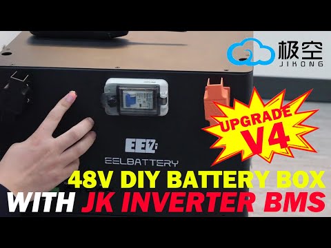 EEL 48V DIY Battery Case with JK BMS Assembly Instructions. Build with JK Inverter BMS!