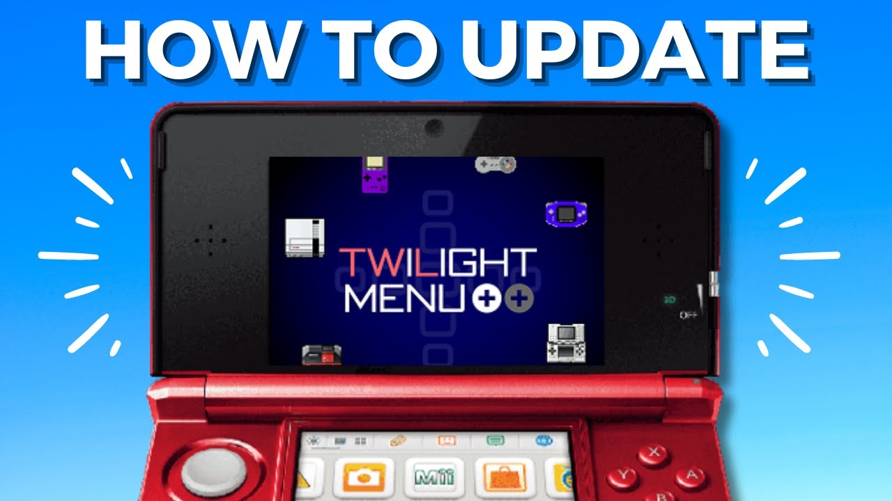How to Update Twilight Menu on 3DS