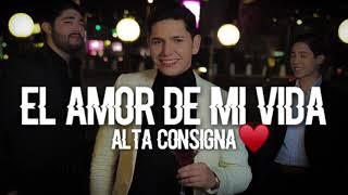El Amor De Mi Vida | Alta Consigna | Letra