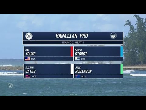 2017 Hawaiian Pro: Round Two, Heat 1