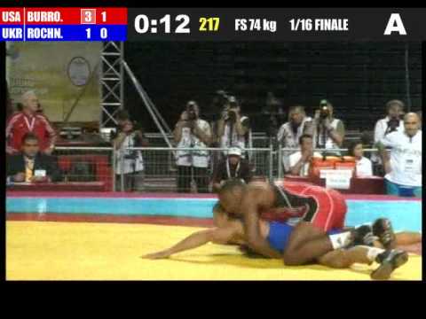 74kg - Jordan Borroughs (USA) vs Dmytro Rochniak (UKR) 2011 world championship