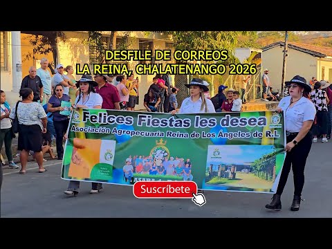 Desfile En Las Fiestas de La Reina, Chalatenango, El Salvador 2026.