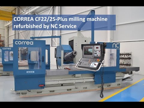 CNC frézka CORREA CF22/25-PLUS ( 967396) 2001