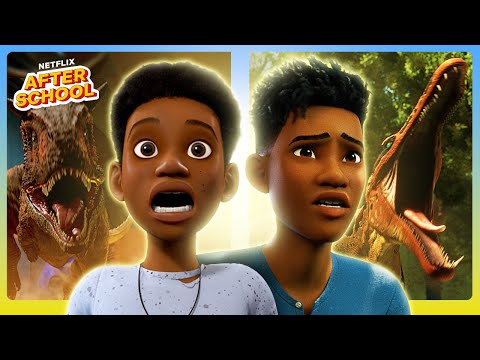 ULTIMATE Dinosaur Encounters & Escapes! 🦖 Jurassic World: Camp Cretaceous + Chaos Theory | Netflix