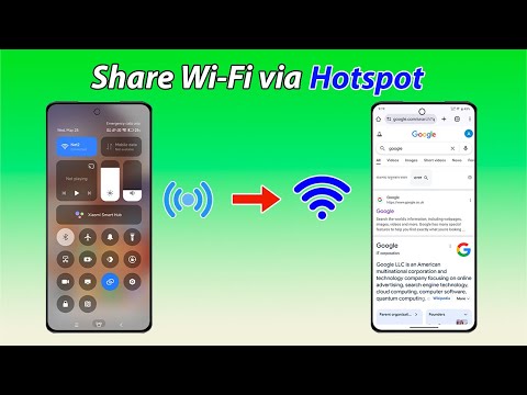 How to share wifi from mobile to mobile