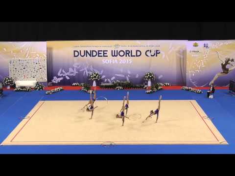 FIG RG Dundee World Cup 2015 - Finals - Russia - 6 clubs + 2 hoops