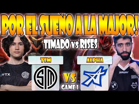 TSM VS ALPHA BO3[GAME 1] TIMADO, BRYLE VS YADOMI - DPC NA 2023 TOUR 1:DIVISION 1-2022 - DOTA 2