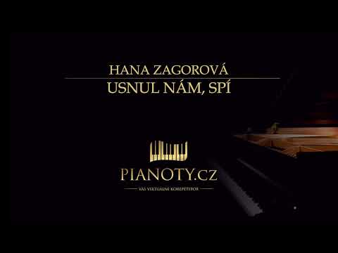 Hana Zagorová - Usnul nám, spí (klavírní doprovod / karaoke)