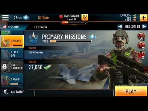 Kill Shot Bravo Region 18=8 Primary Mission Complete