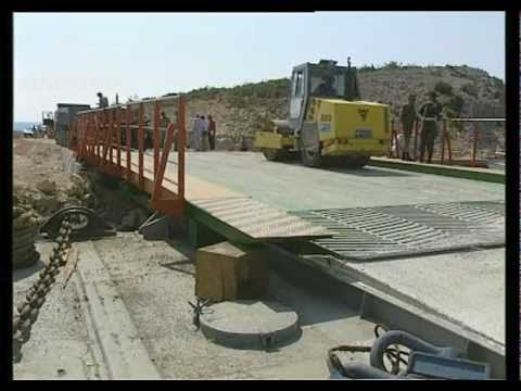 Maslenica 1993. početak izgradnje pontonskog mosta