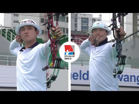 Kim Jongho v Choi Yonghee – compound men gold | Gwangju 2021 Asia Cup