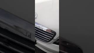 how to open mercedes hood when stuck and cable wont work