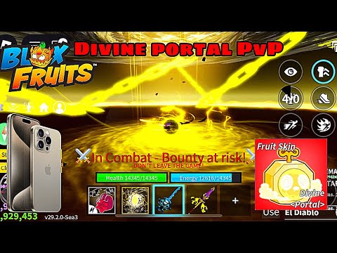 Divine Portal is so beautiful 🤩 | mobile player / bounty hunting 