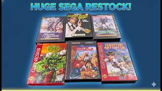 Huge SEGA Restock Day! Genesis, Dreamcast, Master System & More