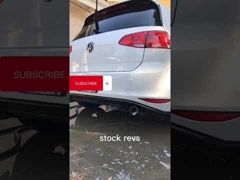 2017 GTI XForce exhaust comparison (stock vs. catback vs. turbo-back)