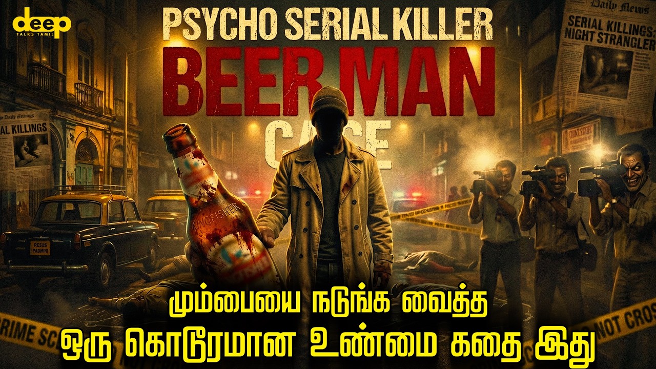 மும்பை "பீர் மேன்" உண்மைக் கதை | The Unsolved Beer Man Serial Killer Case | Deep Talks Tamil