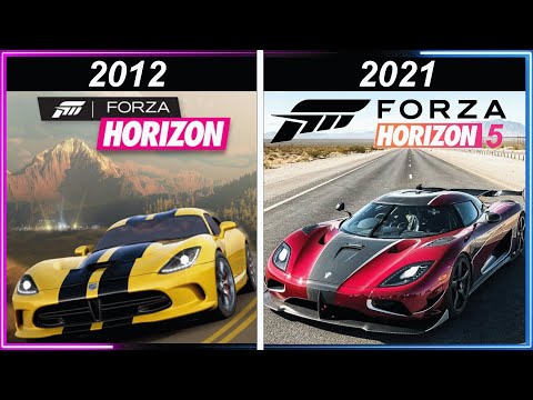 Forza Horizon Games Evolution (2012-2021)