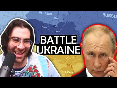 Hasanabi Reacts to What a Russian assault on Ukraine would look like | Caspian Report