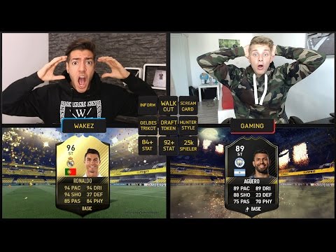 FIFA 17 BEST PACK OPENING FIFA BINGO 😲😱 !! 2x WALKOUT + INFORM in PACKS !! FIFAGAMING vs WAKEZ